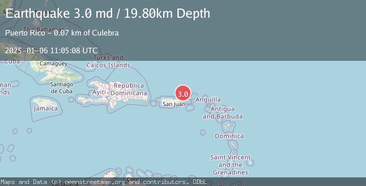 Map of PUERTO RICO REGION