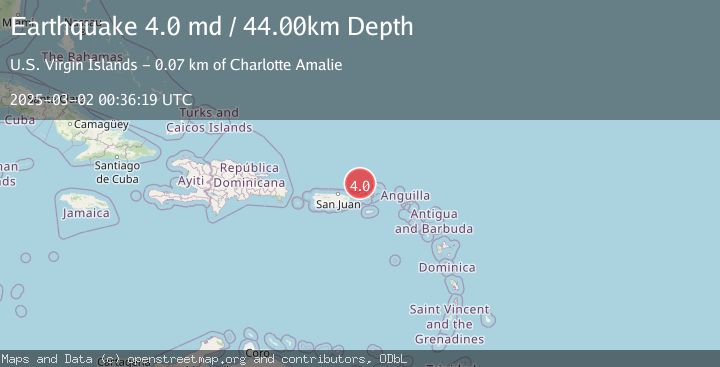 Map of PUERTO RICO REGION