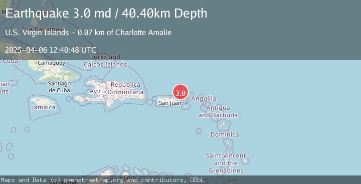 Map of PUERTO RICO REGION