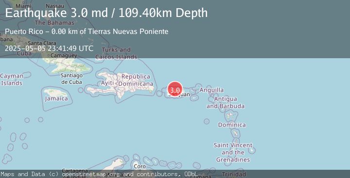 Map of PUERTO RICO REGION