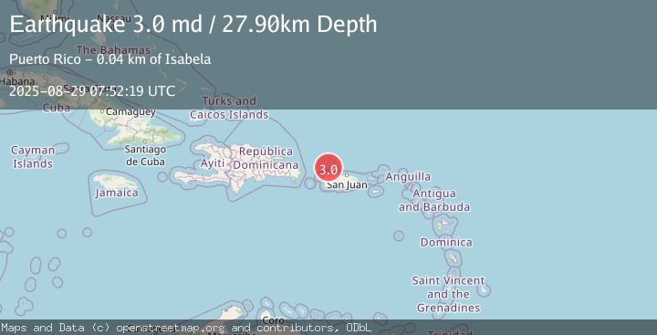 Map of PUERTO RICO REGION