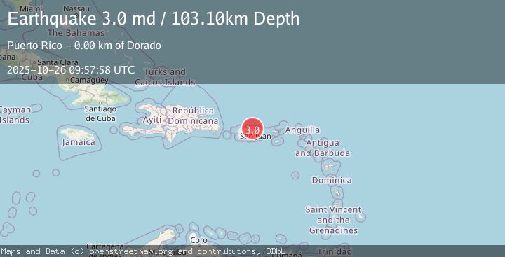 Map of PUERTO RICO REGION