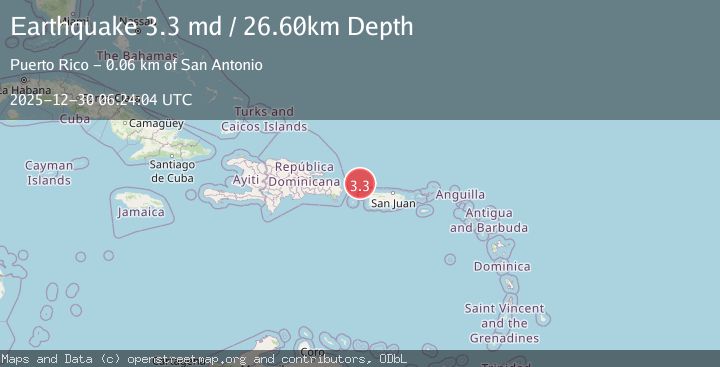Map of PUERTO RICO REGION
