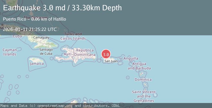 Map of PUERTO RICO REGION