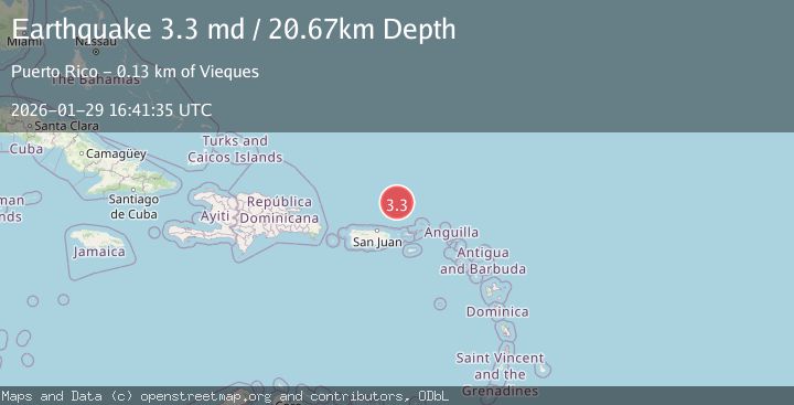 Map of PUERTO RICO REGION