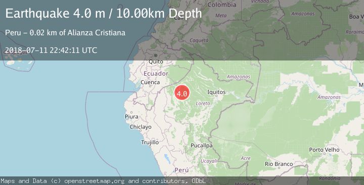 Map of NORTHERN PERU