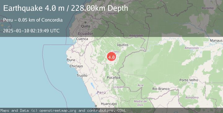 Map of NORTHERN PERU