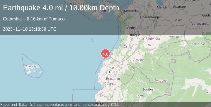 Map of SOUTH OF PANAMA