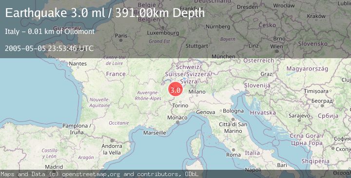 Map of NORTHERN ITALY