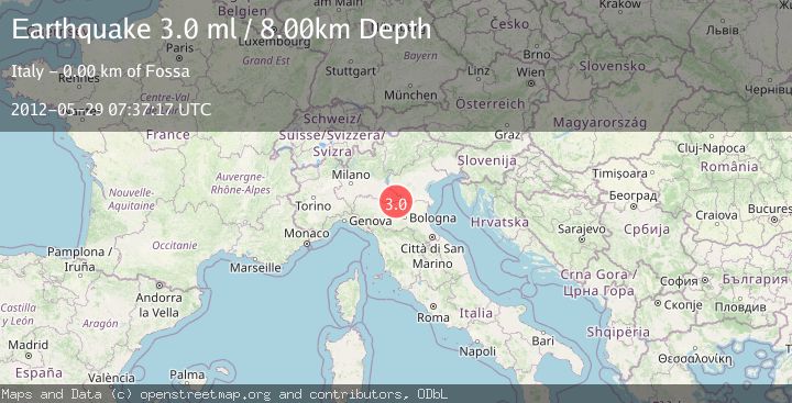 Map of NORTHERN ITALY