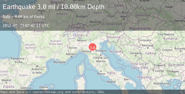 Map of NORTHERN ITALY