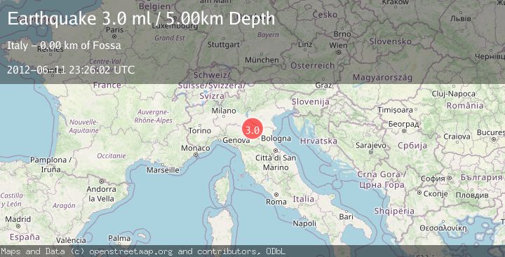Map of NORTHERN ITALY
