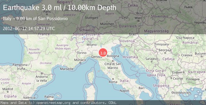 Map of NORTHERN ITALY