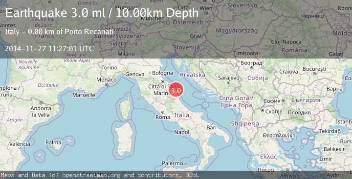 Map of CENTRAL ITALY