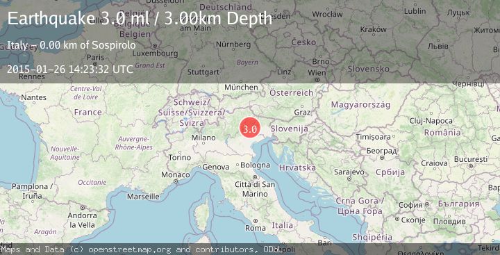 Map of NORTHERN ITALY