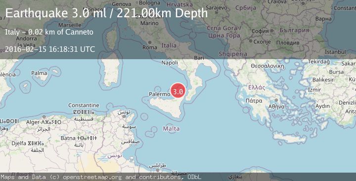 Map of SICILY, ITALY