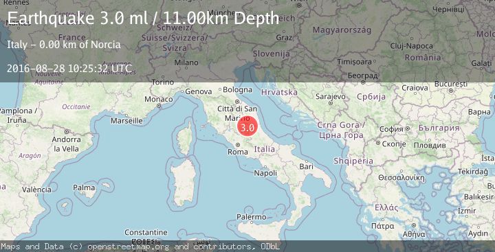 Map of CENTRAL ITALY