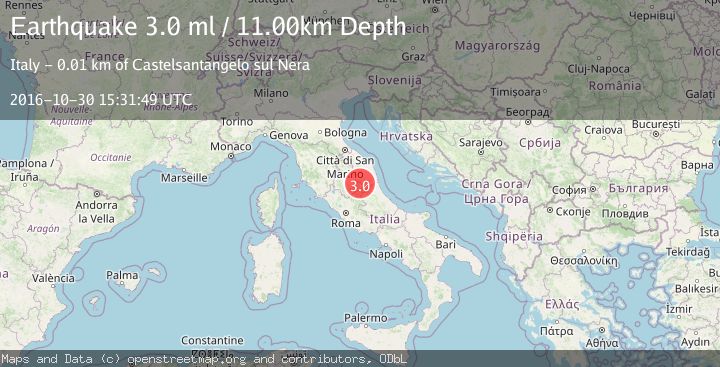 Map of CENTRAL ITALY