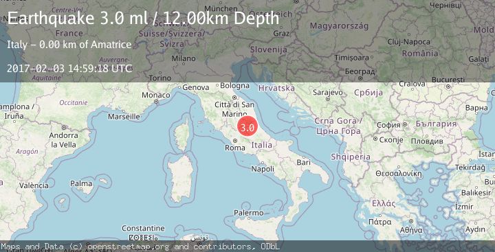 Map of CENTRAL ITALY
