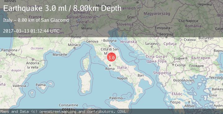 Map of CENTRAL ITALY