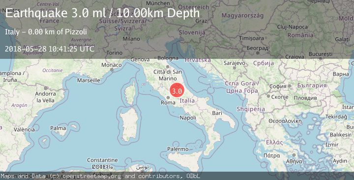 Map of CENTRAL ITALY