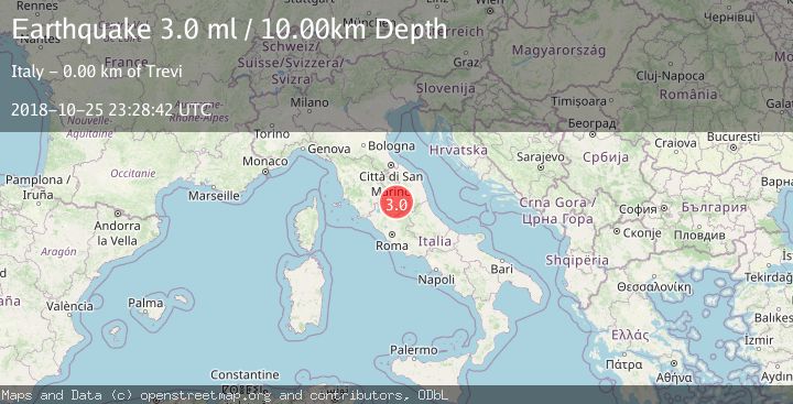 Map of CENTRAL ITALY