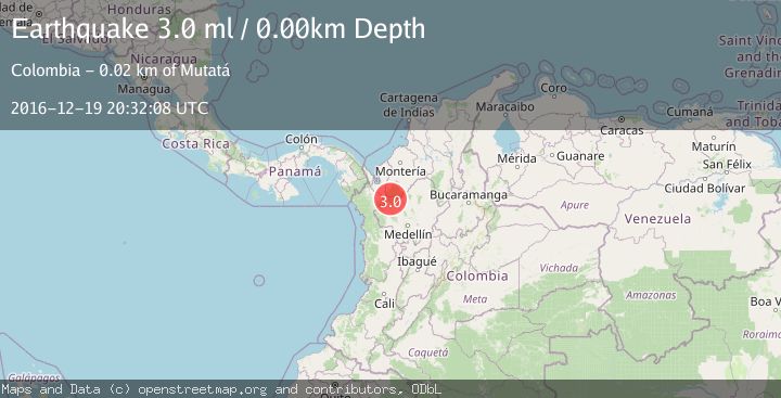 Map of NORTHERN COLOMBIA