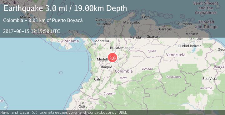 Map of NORTHERN COLOMBIA
