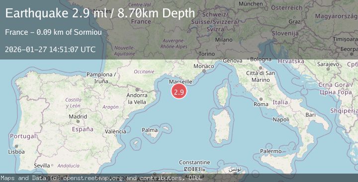 Map of WESTERN MEDITERRANEAN SEA