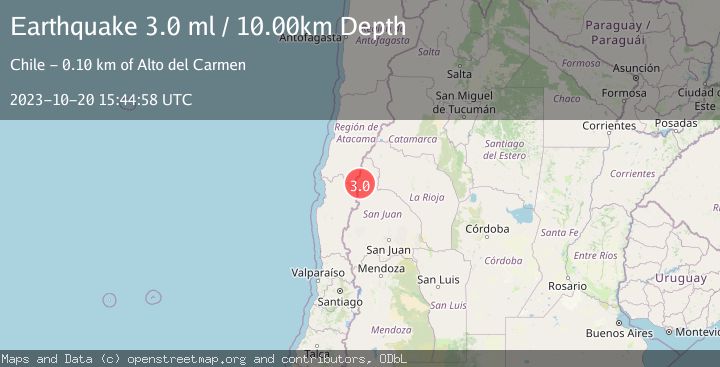 Map of SAN JUAN, ARGENTINA