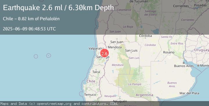 Map of REGION METROPOLITANA, CHILE