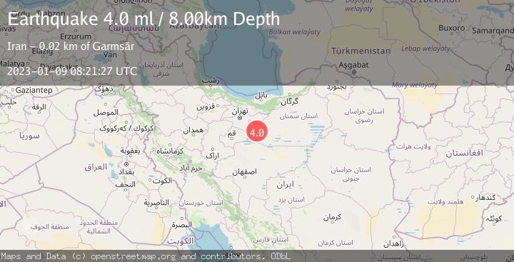Map of NORTHERN IRAN