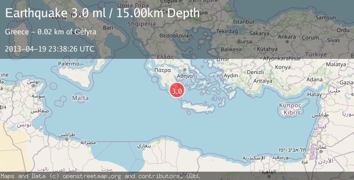Map of SOUTHERN GREECE