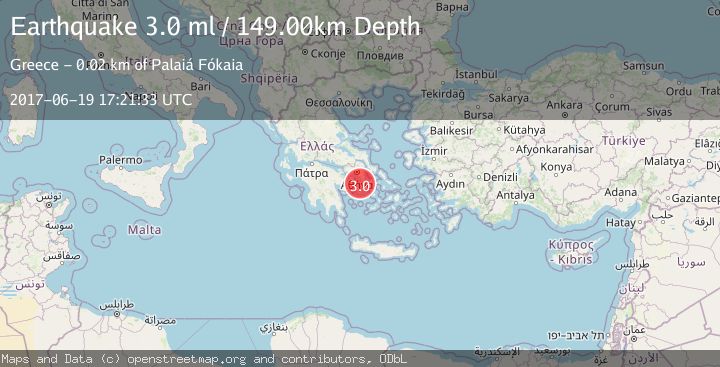 Map of SOUTHERN GREECE