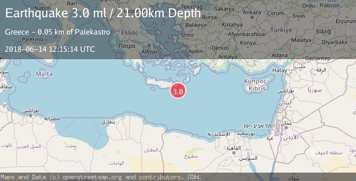 Map of CRETE, GREECE