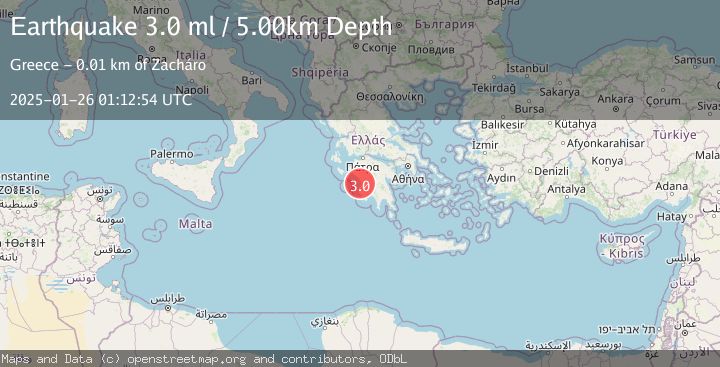 Map of SOUTHERN GREECE