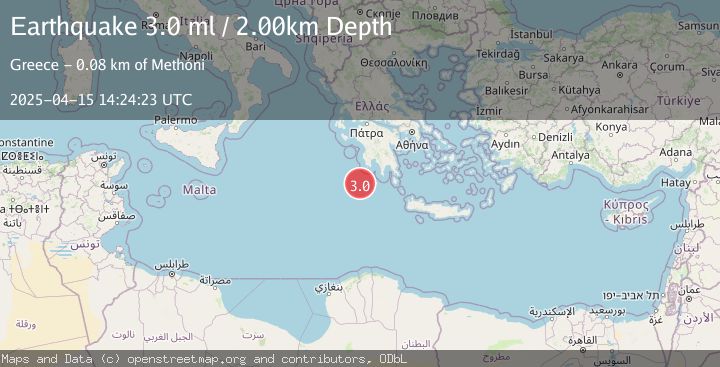 Map of SOUTHERN GREECE