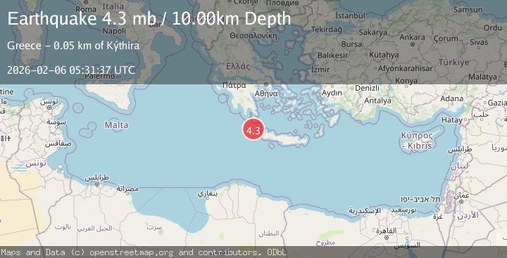 Map of CRETE, GREECE