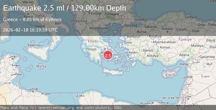 Map of SOUTHERN GREECE