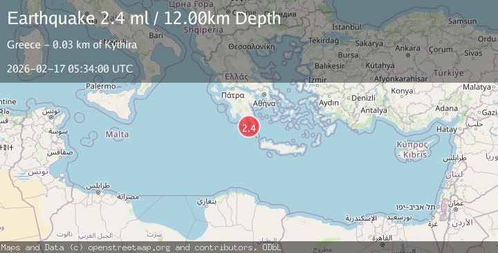 Map of SOUTHERN GREECE