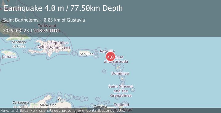 Map of ST. MARTIN REGION, LEEWARD ISL.