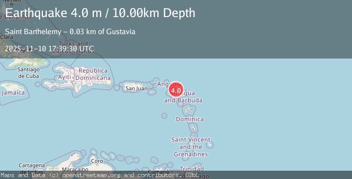 Map of ST. MARTIN REGION, LEEWARD ISL.
