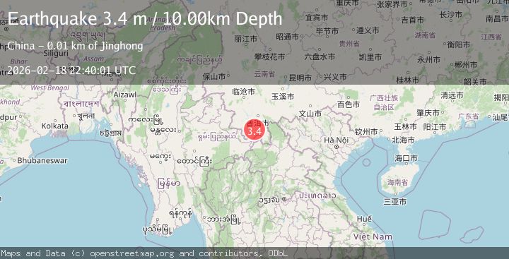 Map of YUNNAN, CHINA