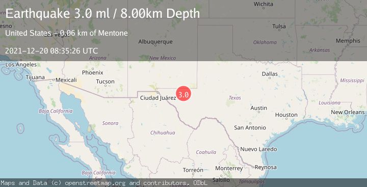 Map of WESTERN TEXAS