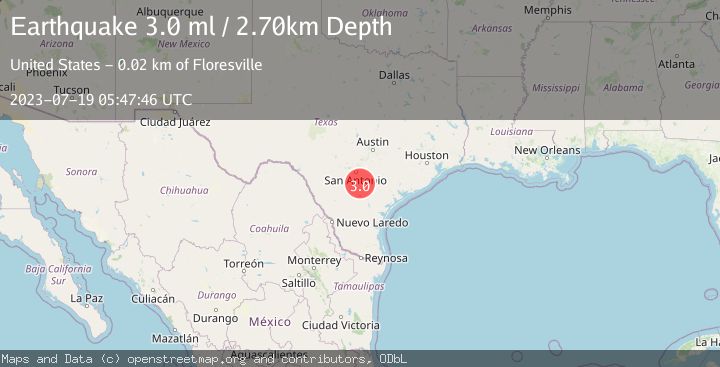 Map of SOUTHERN TEXAS