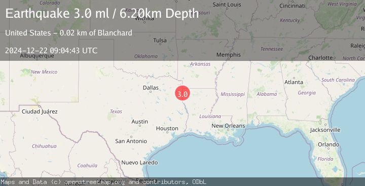 Map of NORTHERN TEXAS