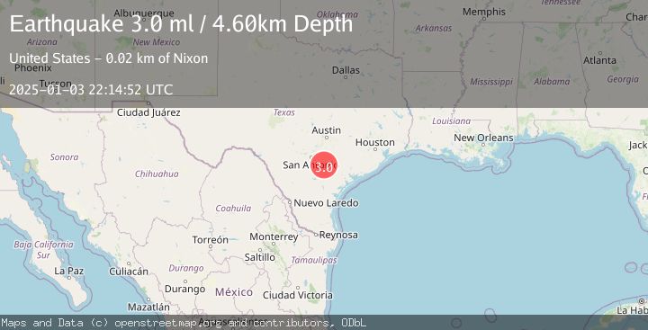 Map of SOUTHERN TEXAS