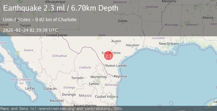 Map of SOUTHERN TEXAS