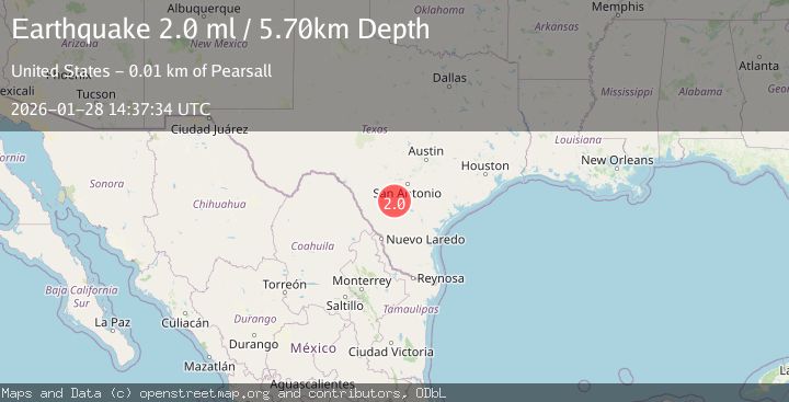 Map of SOUTHERN TEXAS