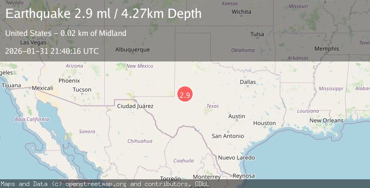 Map of WESTERN TEXAS